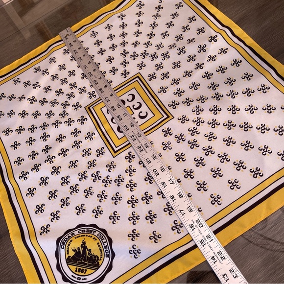 Vintage Cedar Crest College, Allentown PA Scarf, Bandana - Picture 7 of 16